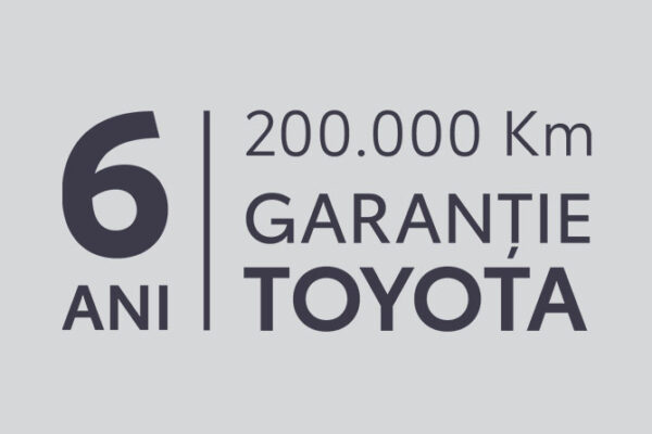 6 ani garantie Toyota